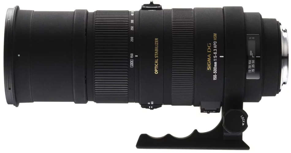 Lenses SIGMA 150500mm F56.3 APO DG OS (OPTICAL STABILIZER) ZOOM